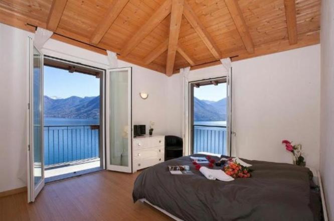 Luxury Penthouse With Big Terrace Appartement Argegno Buitenkant foto