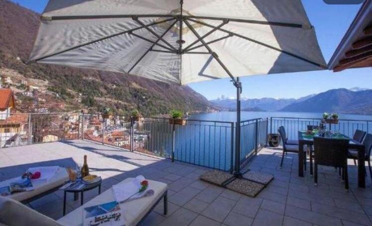 Luxury Penthouse With Big Terrace Appartement Argegno Buitenkant foto